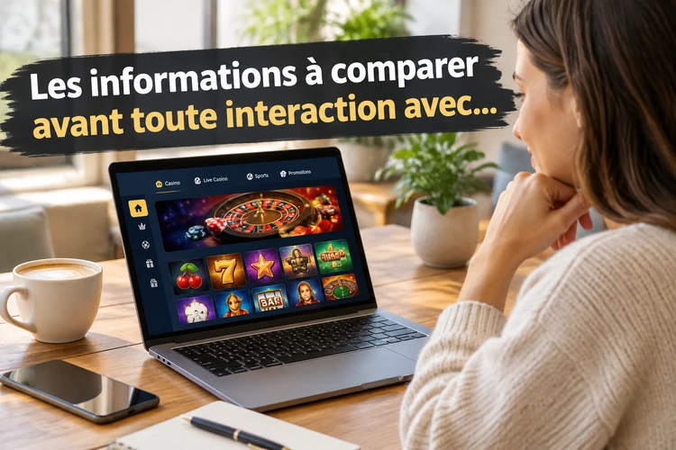 Les informations à comparer avant toute interaction avec Chicken Road
